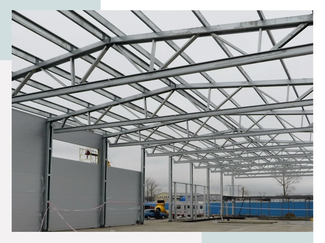 Строительство складов в Ахтубинск от 621 руб. за м²