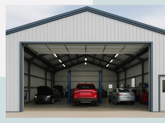 Ангары из сэндвич панелей от 621 руб. в Ахтубинск