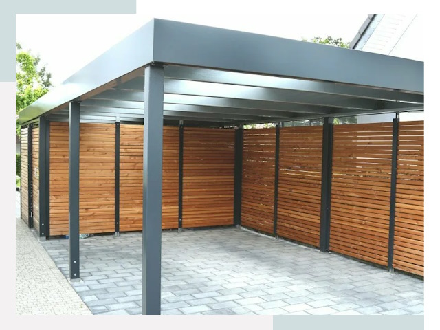 Навесы для парковки в Ахтубинске