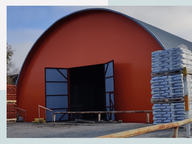 Полукруглые ангары по цене от 621 руб. в Ахтубинск