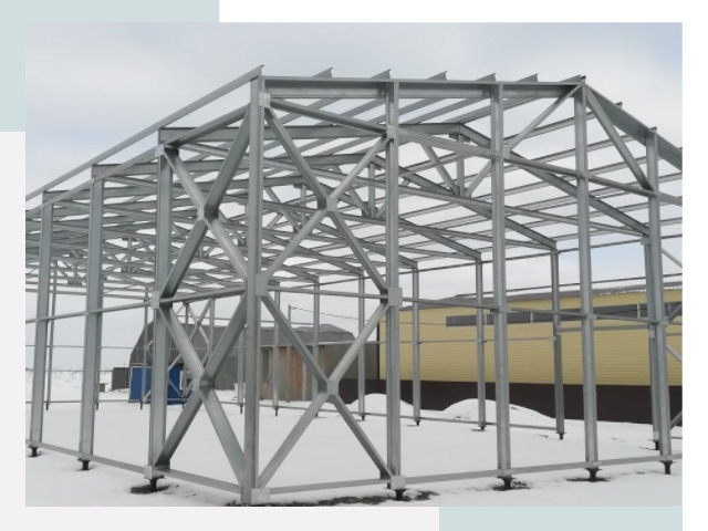 Каркасные ангары в Ахтубинске