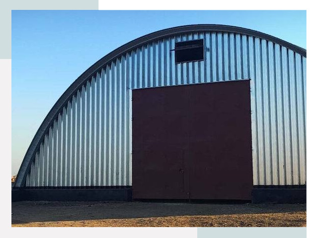 Бескаркасные ангары в Ахтубинске