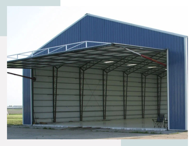 Прямо стенные ангары в Ахтубинске