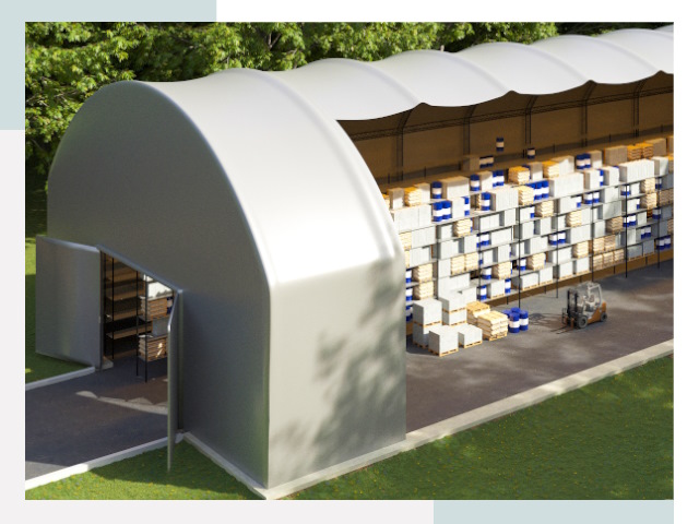 Тентовые ангары в Ахтубинске