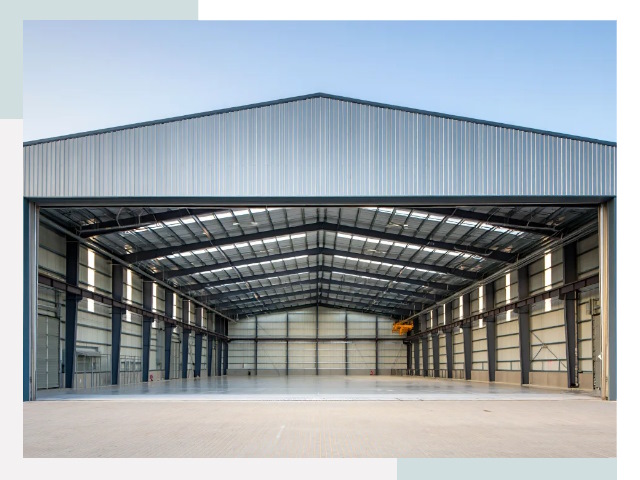 Большие ангары в Ахтубинске