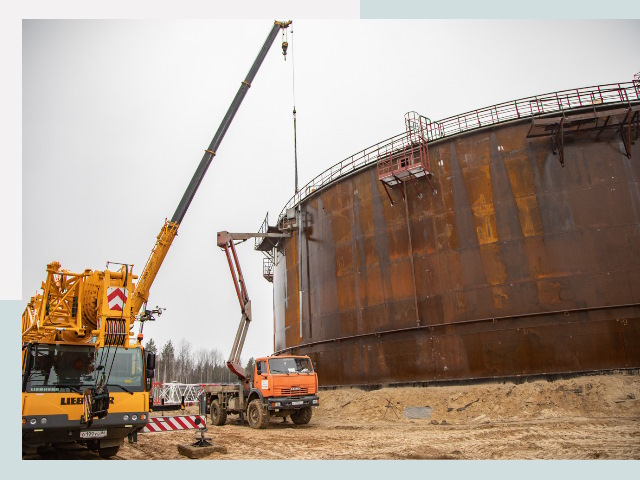 Монтаж резервуаров в Ахтубинске от 621 руб. за м³