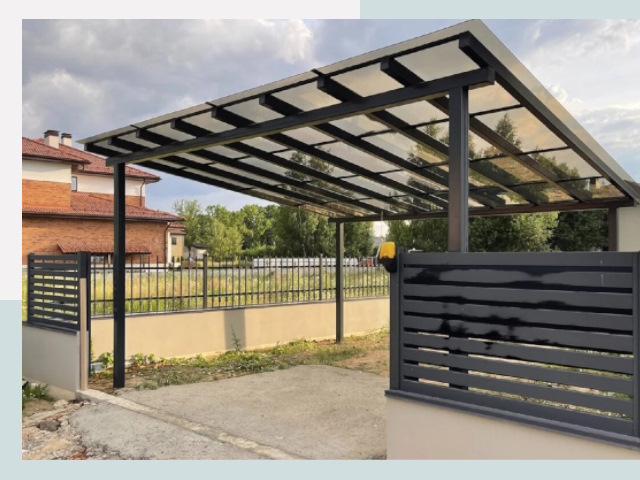 Металлические навесы в Ахтубинск от 621 руб. за м²