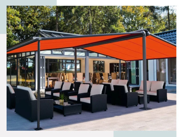 Навесы для кафе и ресторанов в Ахтубинске